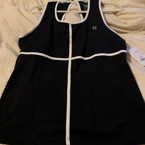 Tennis top with white stripping - Picture 2 of 2